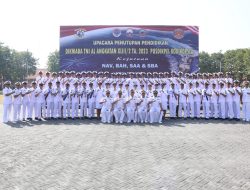 60 Siswa Dikmaba Angkatan 43/2 Kejuruan Pelaut Resmi Bertugas Di Satuan TNI AL