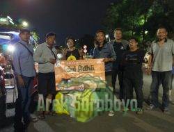 FORWAN Dan AWS Turun Gunung Bagikan Daging Qurban